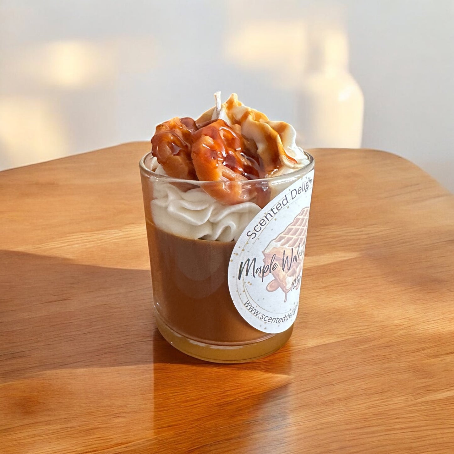 Maple Walnut Waffles